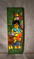 Vintage Vallauris R. Leduc Potter Enamel Wall Plaque