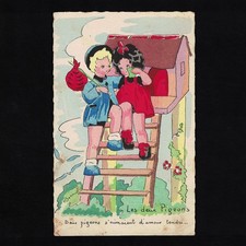 Cpa Illustrateur Bonniol / Les