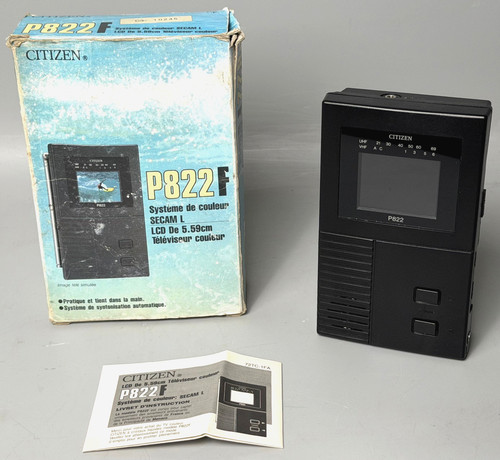 Citizen p822f vintage portable - citizen,