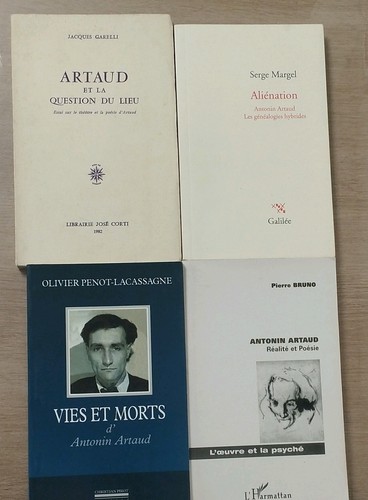 Lot essais antonin artaud - artaud,
