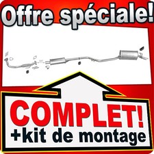 Ligne pot d'échappement pour