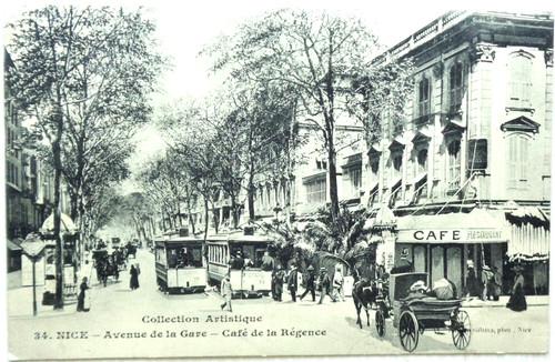 Nice cpa avenue la - avenue,