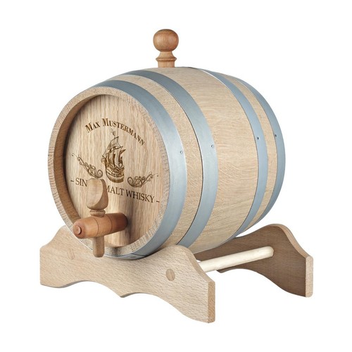Tonneau bois bouteille - tonneau, en