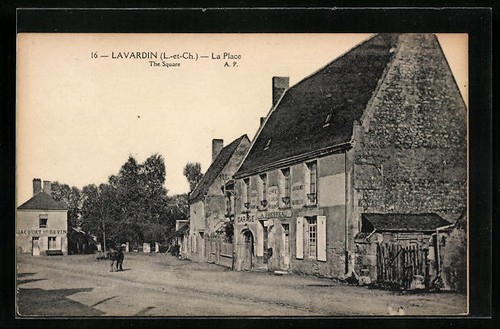 Cpa lavardin place - cpa, la