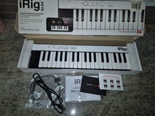 iRig Keys 37-Key USB MIDI Keyboard Controller for iPhone iPad Mac PC w/ Box &...