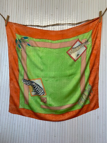Foulard carré soie - carré,