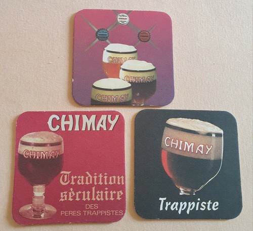 Sous bock chimay bière - bock,