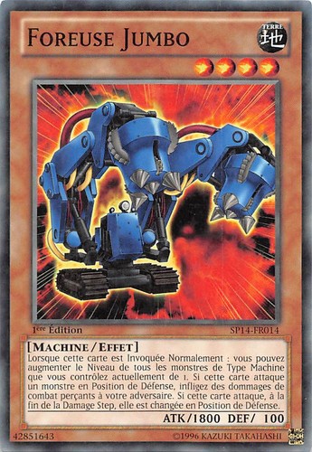 Jumbo drill - yu-gi-oh, "jumbo
