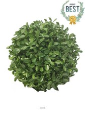 Boule de buis factice feuilles