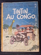 Tintin - Au Congo - EO Couleurs - B1 De 1946 - Papier Epais - BE