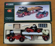 1:50 CORGI N° 31704 " EDDIE STOBART LTD  " MORRIS 1000 PICK UP & BARRELS THAMES