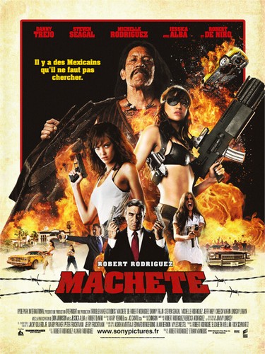 Machete affiche cinéma - affiche,