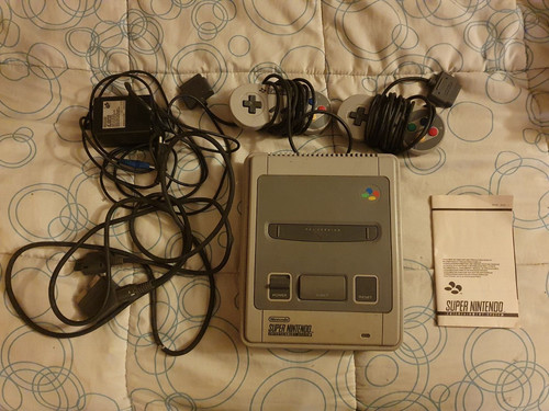 Super nintendo snes - nintendo, snsp-001a