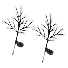  2 Pcs Luminaires Extérieurs Lumières Extérieures De Jardin Solaire