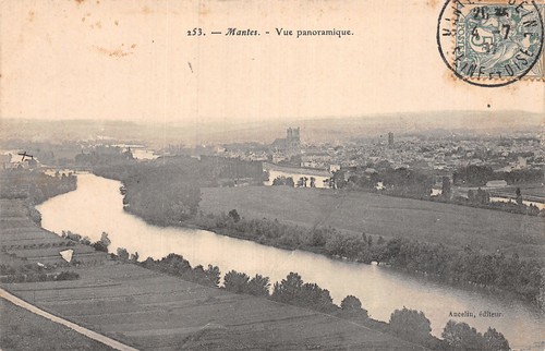 Mantes vue - mantes,
