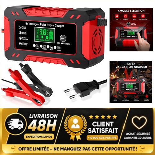 Chargeur batterie 12v - batterie,