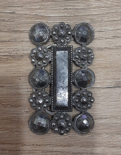 Boucle ceinture acier - poli, /