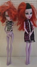 2 Monster High OPERETTA PHANTOM OF OPERA FREAKY FUSION 2011 1st Wave Dolls 