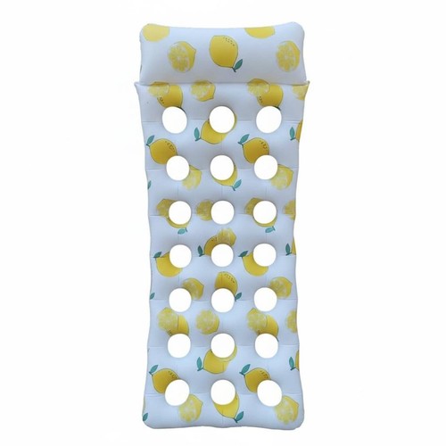 Bouée citron gonflable - citron, en