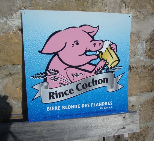 Plaque pvc publicitaire biere - plaque,