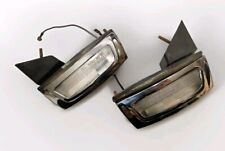 PAIR OF LAMBORGHINI URRACO LANCIA FULVIA COUPE LICENSE PLATE LIGHT HEADLIGHTS - TROLLEY 