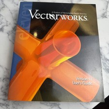 Vectorworks Version 11 User's Guide 2004 Manual Nemetschek N.A. Vintage Booklet
