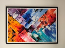 tableau Moderne fluorescent-