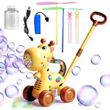 Pistolet a Bulles pour Enfant,Tondeuse a Machine Bulles de Savon Enfant Autom...