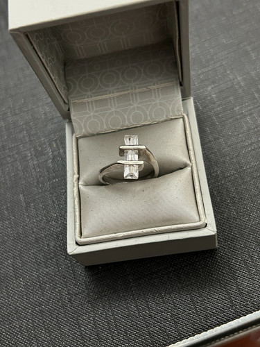 Belle bague argent massif avec - massif,