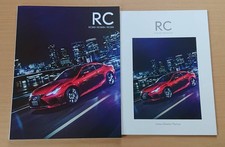 Lexus RC350/RC300h/RC300 septembre 2021 catalogue/catalogue d'options...