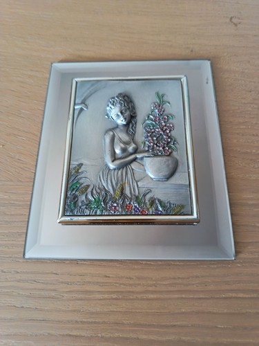 Tableau jeune femme - jeune, tient