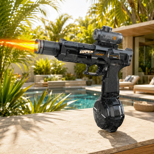 Pistolet eau électrique - pistolet, à
