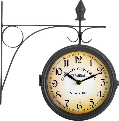 Horloge gare double murale - de,