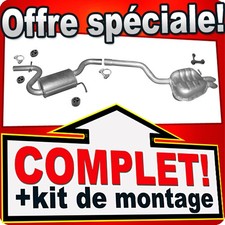 Ligne pot d'échappement pour