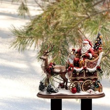 Figurine de traîneau du Père