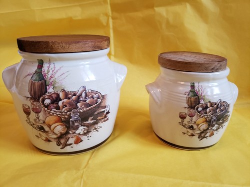 Lot anciens pots en grès - lot, 2
