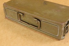 WW2 WWII German Wehrmacht Steel Box Case 1944 Genuine MG 34-42 MG 34/42 Marked