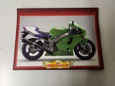 Carte Fiche Moto Passion Édition Atlas Kawasaki Ninja ZX-7RR