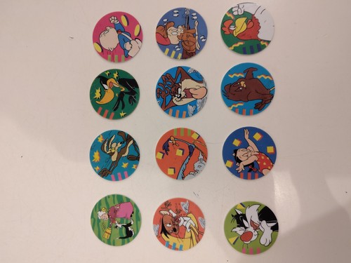 Vintage 1990s tazos looney - tazos,