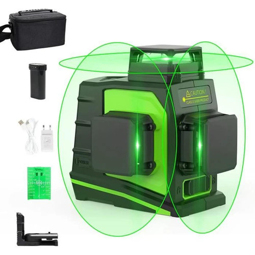 Niveau laser faisceau - 3d,