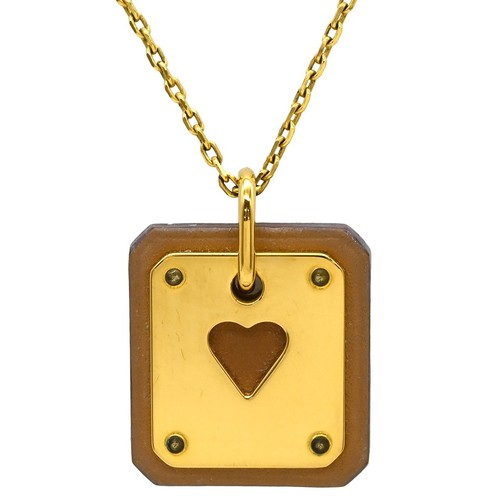 Collier hermes coeur pm - hermes, as