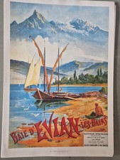 Affiche deco voyage Baie D