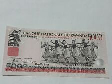 Rwanda Banknote 5000 Francs UNC ( 1998)