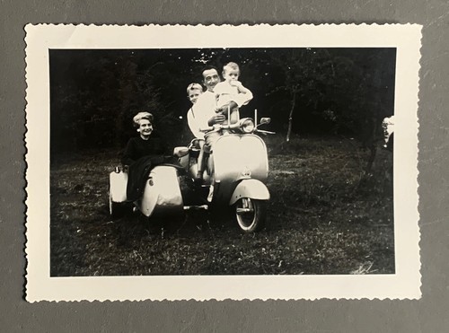 Photo ancienne piaggio vespa - photo,