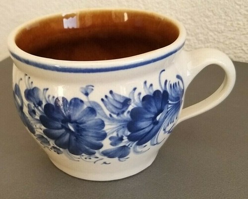 Tasse fleurs bleues - tasse,