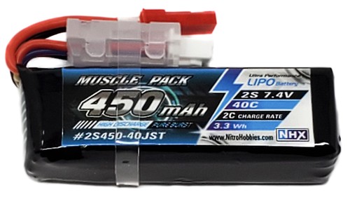 Nhx muscle pack - pack, 450mah