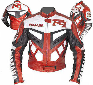 Yamaha veste motard cuir - motard, en