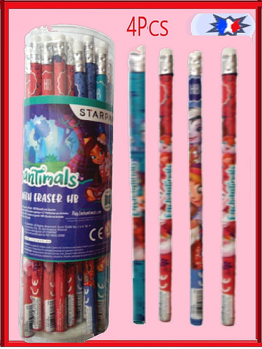 Crayon gomme starpak - hb, de