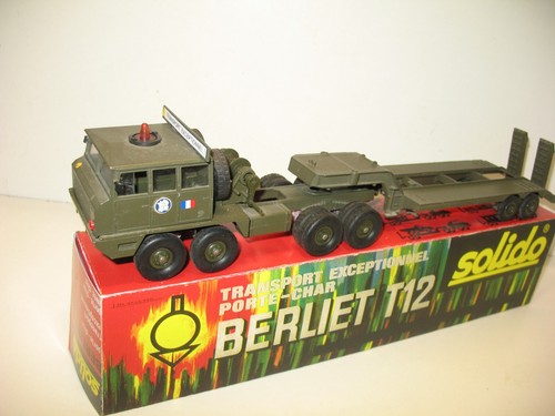 Solido berliet porte char - porte,