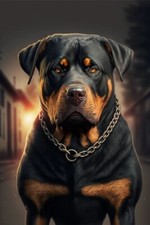 PLAQUE MÉTAL   chien